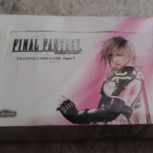 Final Fantasy Opus V Booster Box New sealed in plastic